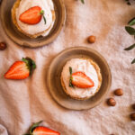 Valgurikkad pähklibesee ricotta koogid